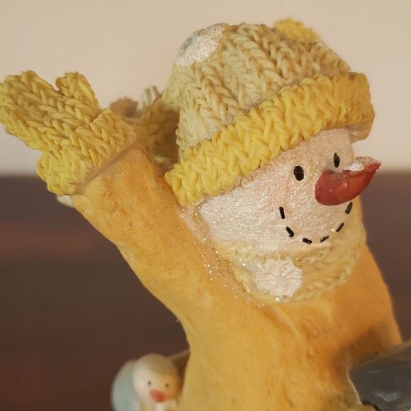 Vintage Russ Berrie & Co. Ice Sculptures -  The Winter Express Resin Figurine - Picture 5 of 10